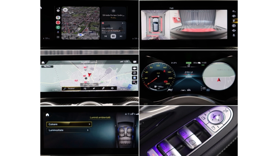 Mercedes GLC AMG 300e Panoramic MultiBeamLED Carbon PachAsistentaFull - imaginea 39