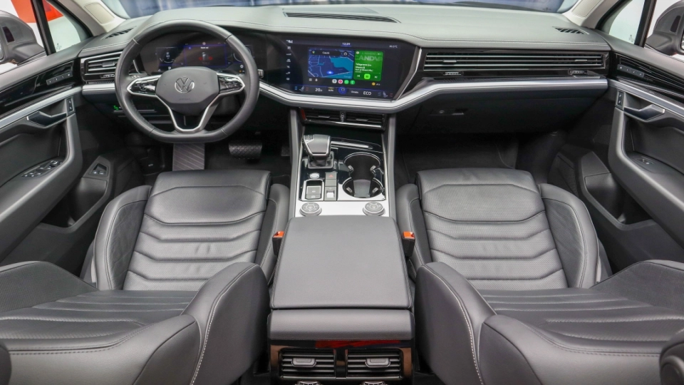 VW Touareg eHybrid Masaj Ventilatie Panoramic IQ Light Keyless Carlig - imaginea 8
