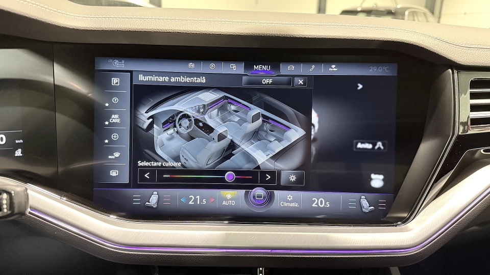 VW Touareg eHybrid Piele Puglia Ventilatie Panoramic IQ Light Carlig - imaginea 26