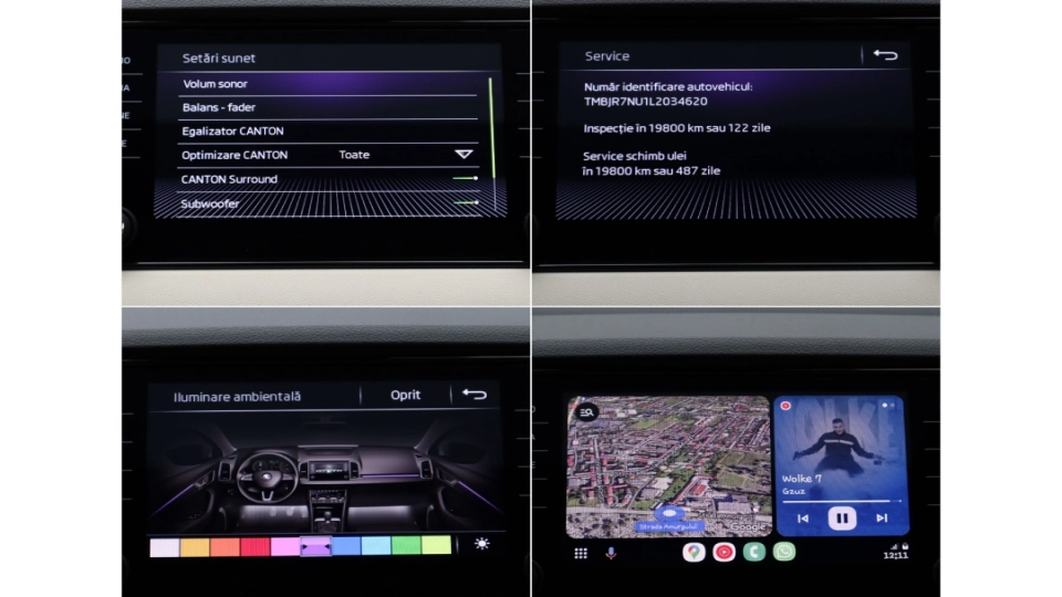 Skoda Karoq 1.5 TSI DSG Panoramic PieleCrem SideAss LED Ambientale - imaginea 38