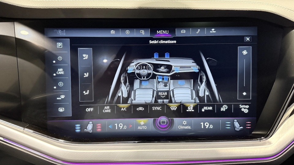 VW Touareg eHybrid Masaj Ventilatie Panoramic IQ Light Keyless Carlig - imaginea 34