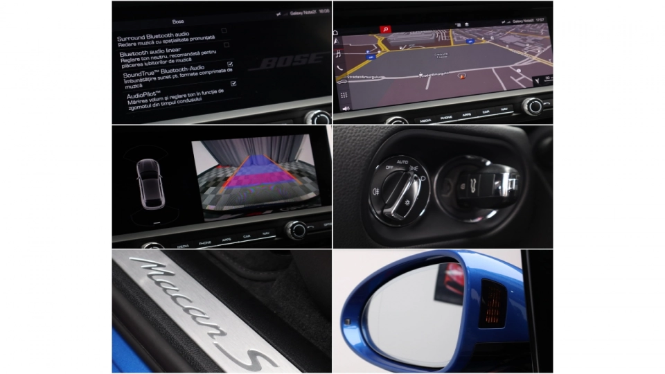 Porsche Macan S Matrix LED Pneumatic/Side/Lane Assist/Sport - imaginea 38