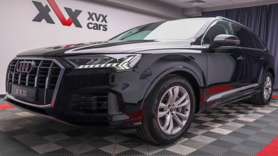 Audi Q7 55TFSIe Quattro Matrix LED Ambientale Cockpit HeadUp Keyless - imaginea 9