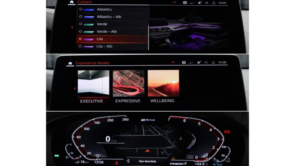 BMW Seria 530e Luxury Line Trapa Keyless Go/Entry PieleMaro Cockpit - imaginea 39