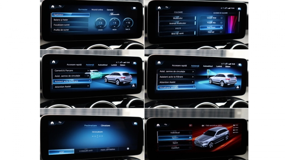 Mercedes GLC 300E PlugIn Burmester Cam 360° Scaune Incalzite/Ventilate - imaginea 38