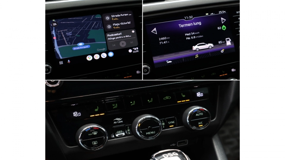 Skoda Octavia Style 2.0 TDI DSG Keyless LED Android/Apple - imaginea 40
