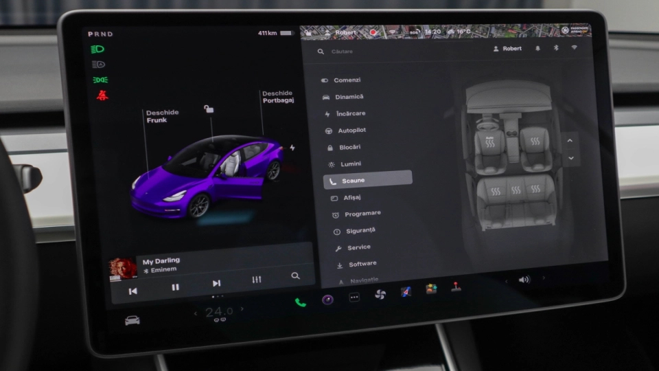 Tesla 3 LongRange DualMotor Piele Alba Garantie pana in 2028 - imaginea 34