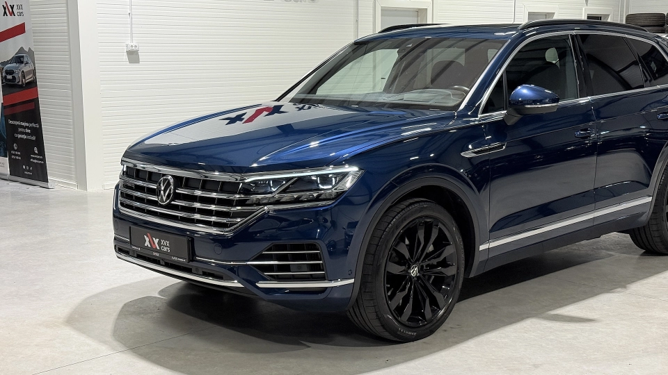 VW Touareg eHybrid Masaj Ventilatie Panoramic IQ Light Keyless Carlig - imaginea 10