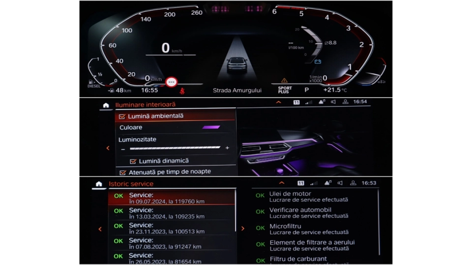 BMW X6 Pachet M SoftClose EvacuareM SuspensieM Masaj Ventilatie Laser  - imaginea 37