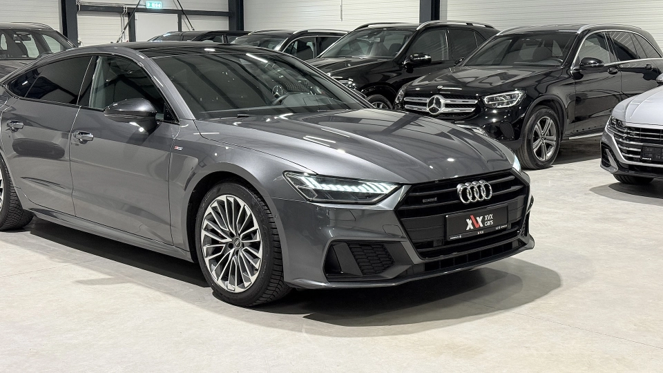 Audi A7 55 TFSIe SLine Matrix Trapa Ambientale Keyless - imaginea 16