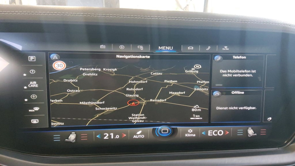 VW Touareg eHybrid Piele Puglia Ventilatie Panoramic IQ Light Carlig - imaginea 9