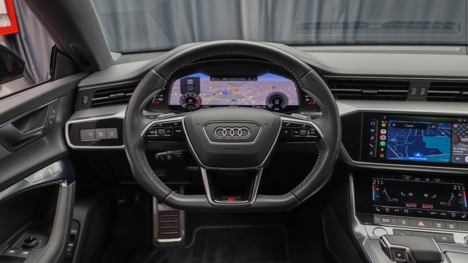 A7 55TFSIe Quattro SLine Ventilatie Matrix ACC Cockpit - imaginea 32