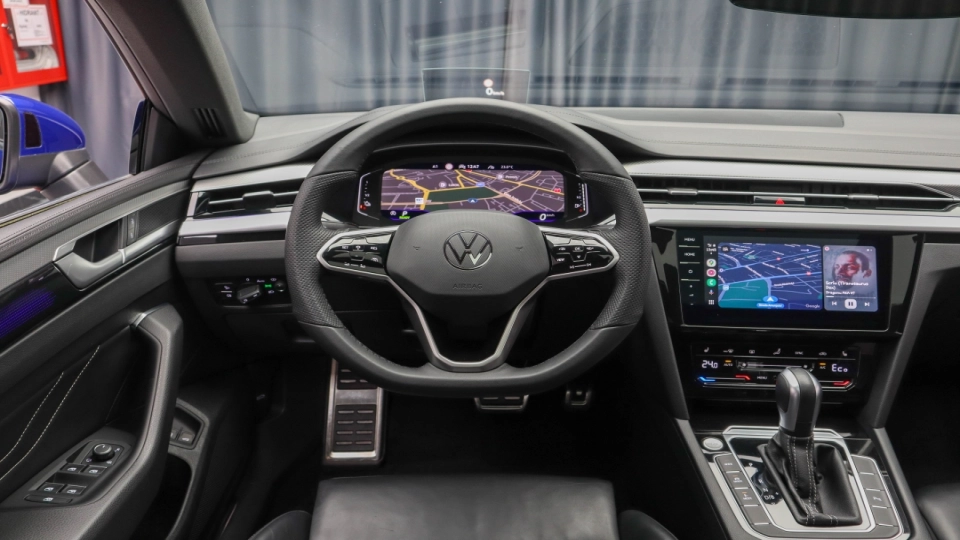 VW Arteon PlugIn DSG R Line Trapa Ambientale Cockpit Masaj ACC Keyless - imaginea 8