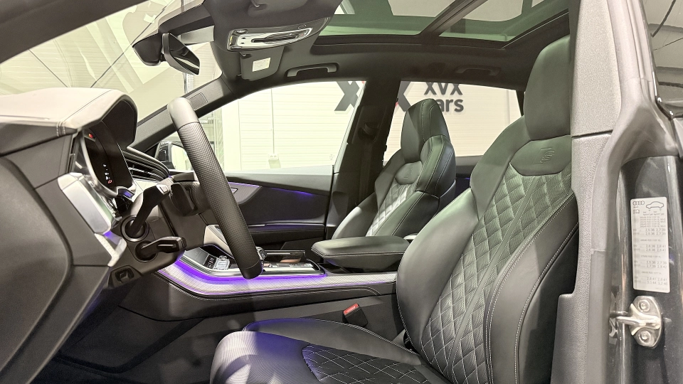 Audi Q8 55TFSIe S-Line Ventilatie B&O Matrix Trapa Punte viratoare - imaginea 29