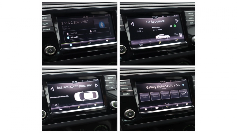 Skoda Rapid 1.6 Diesel Scaune Incalzite LED Garantie Istoric - imaginea 21