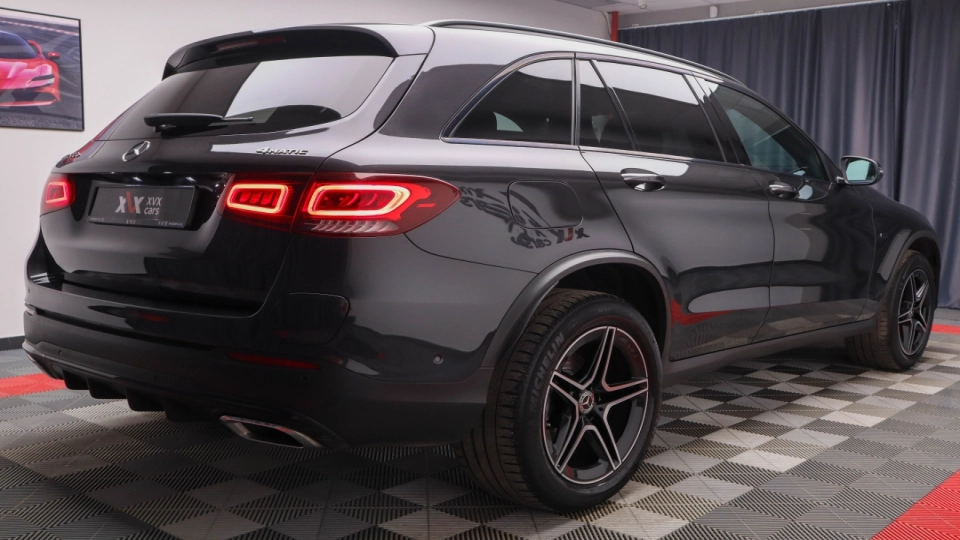 Mercedes GLC 300e AMG Burmester Ambientale Panoramic - imaginea 19
