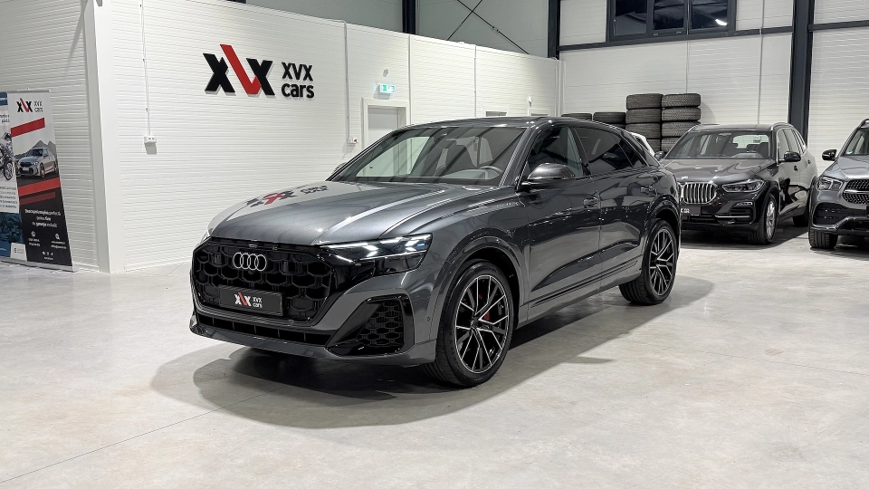 Audi Q8 55TFSIe S-Line Ventilatie B&O Matrix Trapa Punte viratoare - imaginea 1