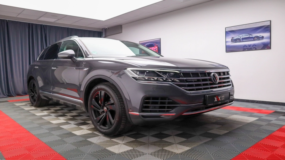 VW Touareg eHybrid Masaj Ventilatie Panoramic IQ Light Keyless Carlig - imaginea 2