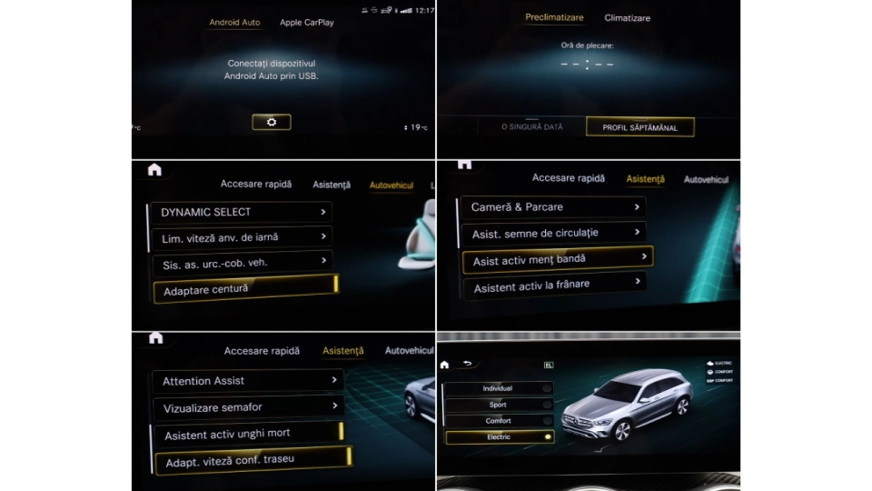 Mercedes GLC AMG 300e Panoramic MultiBeamLED Carbon PachAsistentaFull - imaginea 38