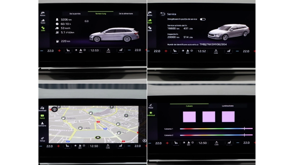 Skoda Octavia Combi Style 2.0TDI DSG Keyless Go/Entry Memorii Cockpit - imaginea 39