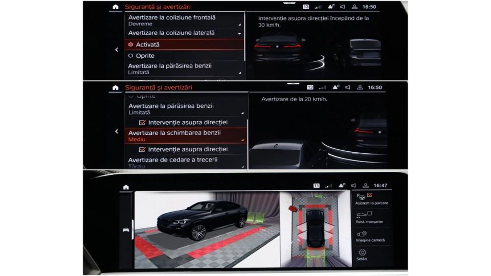 BMW X6 Pachet M SoftClose EvacuareM SuspensieM Masaj Ventilatie Laser  - imaginea 39