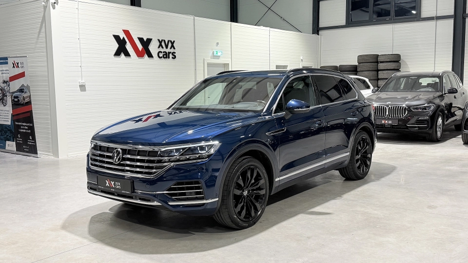 VW Touareg eHybrid Masaj Ventilatie Panoramic IQ Light Keyless Carlig - imaginea 1