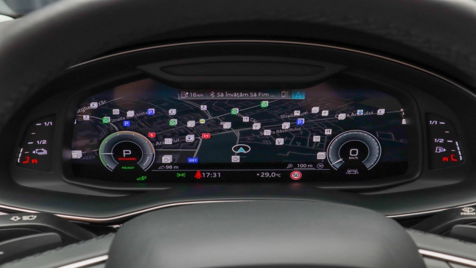 Audi Q7 55TFSIe Quattro Matrix LED Ambientale Cockpit HeadUp Keyless - imaginea 32