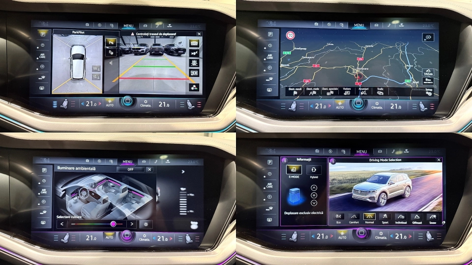 VW Touareg eHybrid Ventilatie Panoramic IQ Light Keyless Carlig - imaginea 32