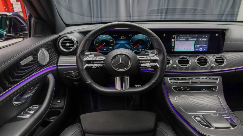 Mercedes E300 de AMG Burmester Ambientale ACC - imaginea 8
