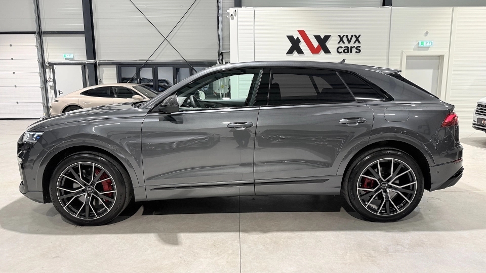 Audi Q8 55TFSIe S-Line Ventilatie B&O Matrix Trapa Punte viratoare - imaginea 11