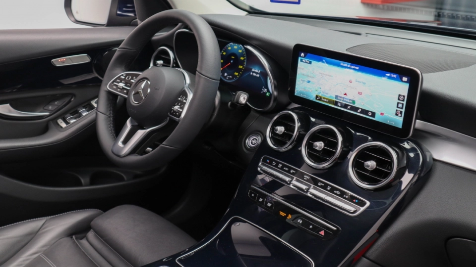 Mercedes GLC 300e MultiBeam LED Pano 360° V.Cockpit Perne Webasto - imaginea 35