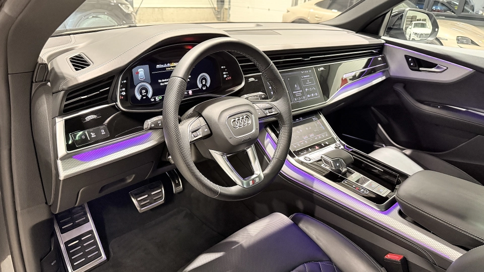 Audi Q8 55TFSIe S-Line Ventilatie B&O Matrix Trapa Punte viratoare - imaginea 22