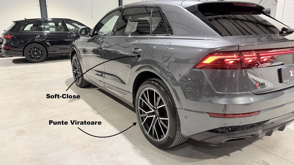 Audi Q8 55TFSIe S-Line Ventilatie B&O Matrix Trapa Punte viratoare - imaginea 19