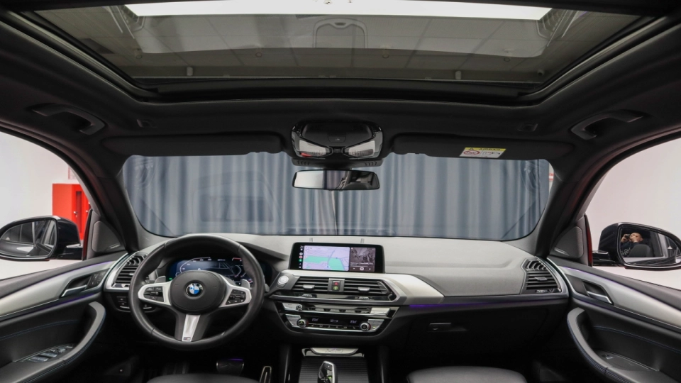 BMW X3 30e M Pachet Pano Gesturi Ambientale - imaginea 35