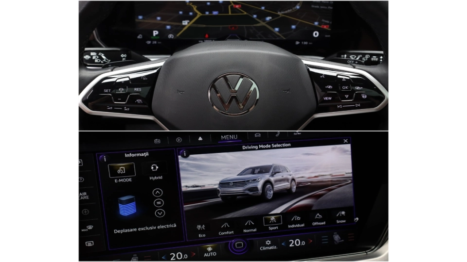VW Touareg E-Hybrid 462 cai Trapa Ambientale Cockpit Masaj ACC Keyless - imaginea 36