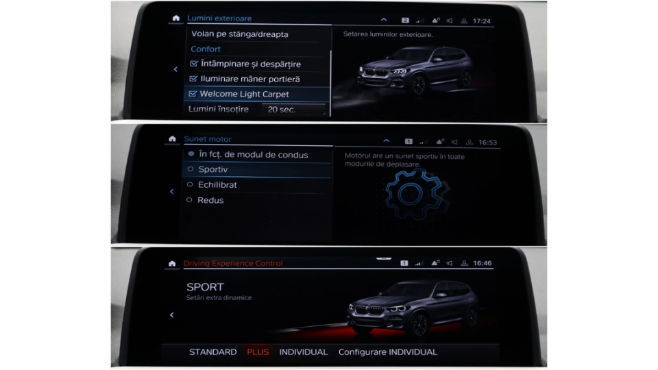 BMW X3 30e M Pachet Pano Gesturi Ambientale - imaginea 39