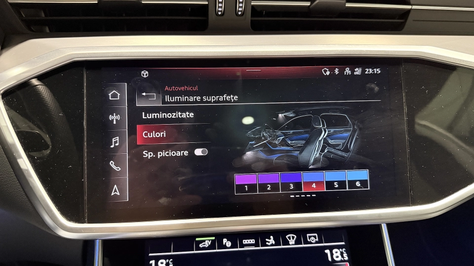 Audi A7 55 TFSIe SLine Matrix Trapa Ambientale Keyless - imaginea 27