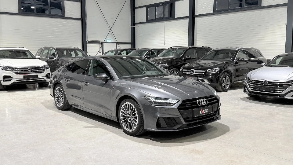 Audi A7 55 TFSIe SLine Matrix Trapa Ambientale Keyless - imaginea 2