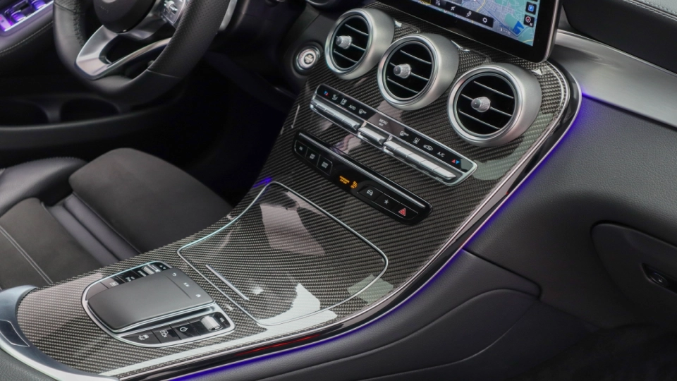 Mercedes GLC AMG 300e Panoramic MultiBeamLED Carbon PachAsistentaFull - imaginea 33