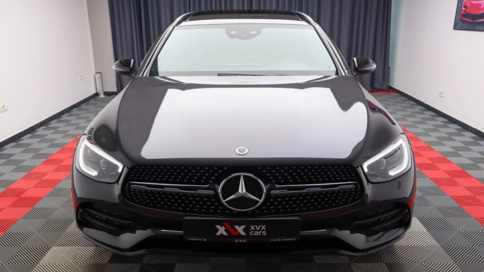 Mercedes GLC 300e AMG Burmester Ambientale Panoramic - imaginea 10