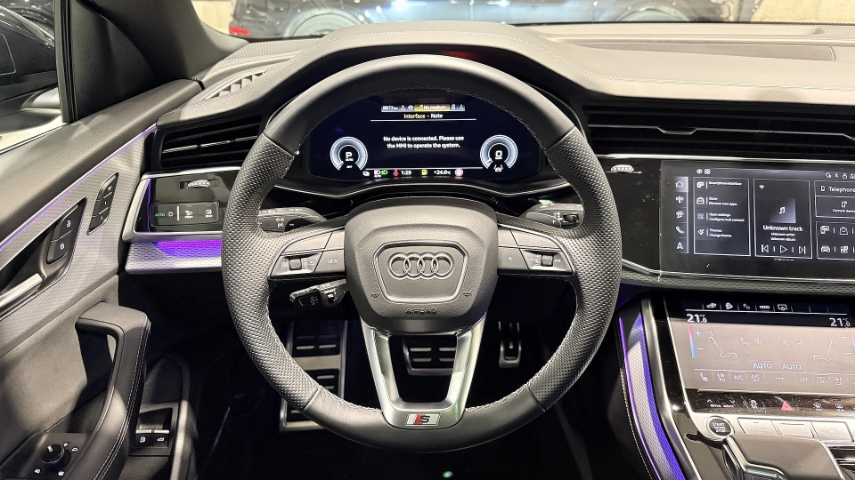 Audi Q8 55TFSIe S-Line Ventilatie B&O Matrix Trapa Punte viratoare - imaginea 21