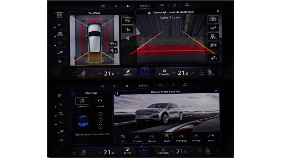 VW Touareg R Line 462 cai Panoramic IQ Light Ventilatie Keyless HeadUp - imaginea 37