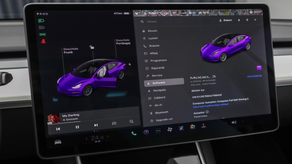 Tesla 3 LongRange DualMotor Piele Alba Garantie pana in 2028 - imaginea 35