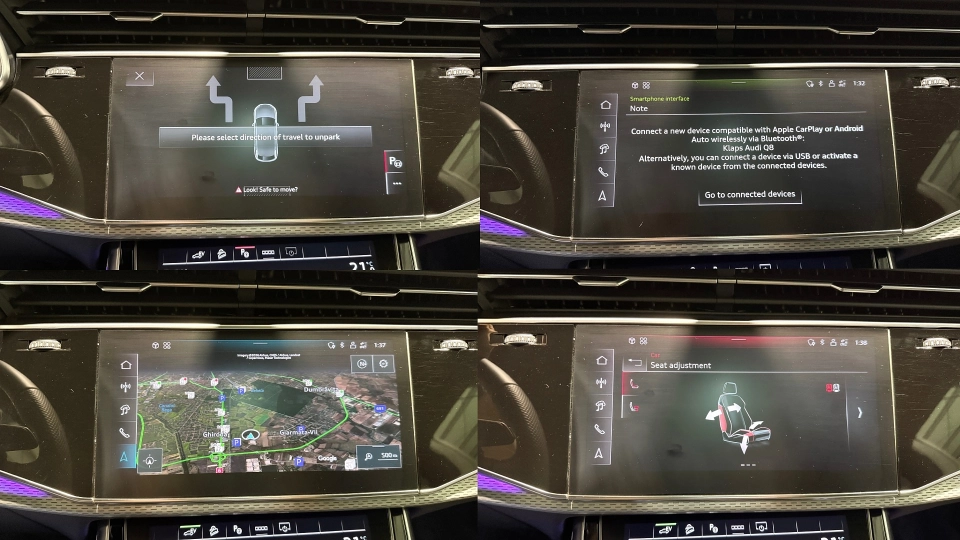Audi Q8 55TFSIe S-Line Ventilatie B&O Matrix Trapa Punte viratoare - imaginea 37