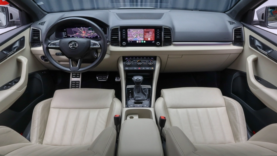Skoda Karoq 1.5 TSI DSG Panoramic PieleCrem SideAss LED Ambientale - imaginea 31