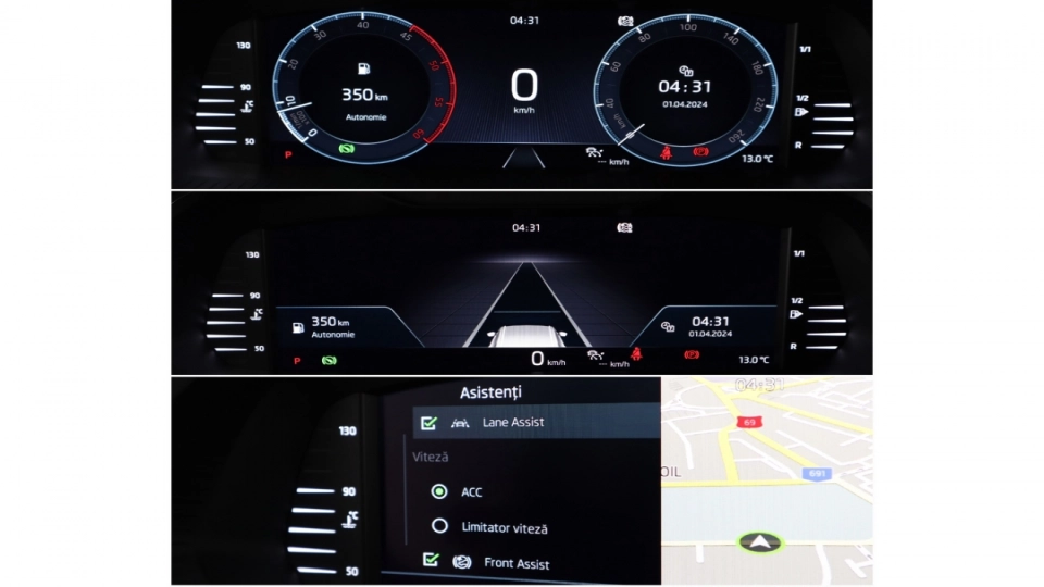 Skoda Octavia Combi DSG 2.0 TDI Keyless Go/Entry VirtualCockpit ACC - imaginea 37