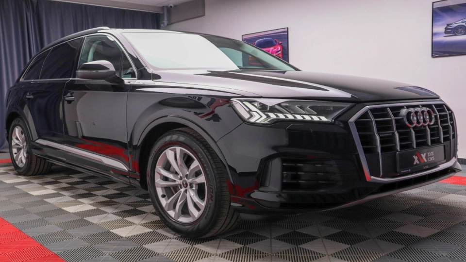 Audi Q7 55TFSIe Quattro Matrix LED Ambientale Cockpit HeadUp Keyless - imaginea 11