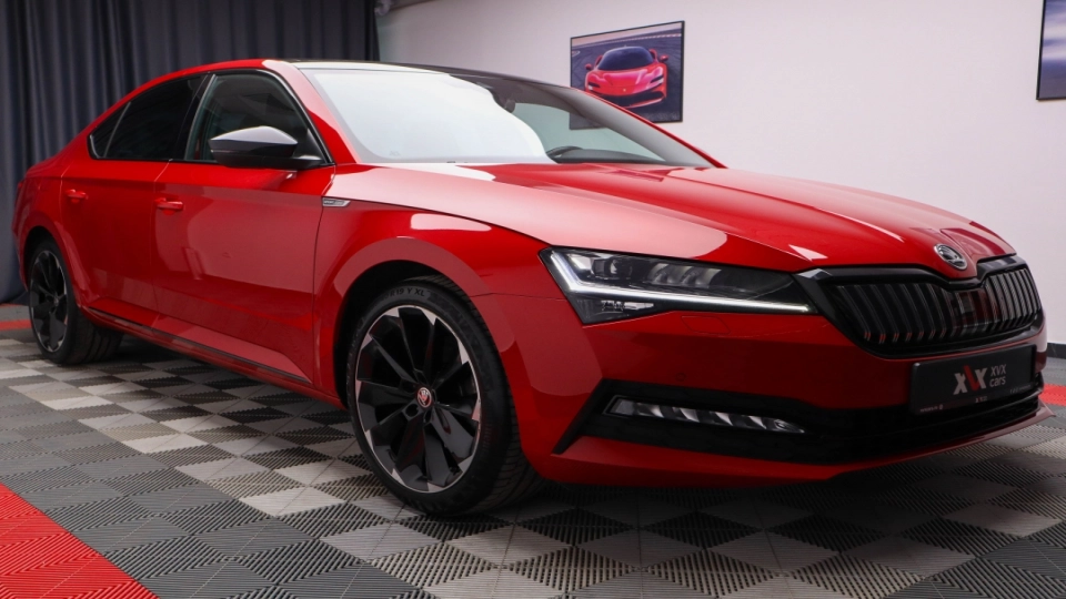 Skoda Superb 1.4TSI PlugIn SportLine Trapa ACC Keyless Go/Entry - imaginea 11