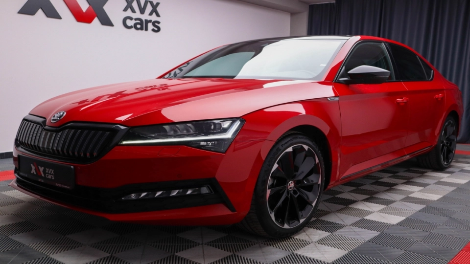 Skoda Superb 1.4TSI PlugIn SportLine Trapa ACC Keyless Go/Entry - imaginea 9