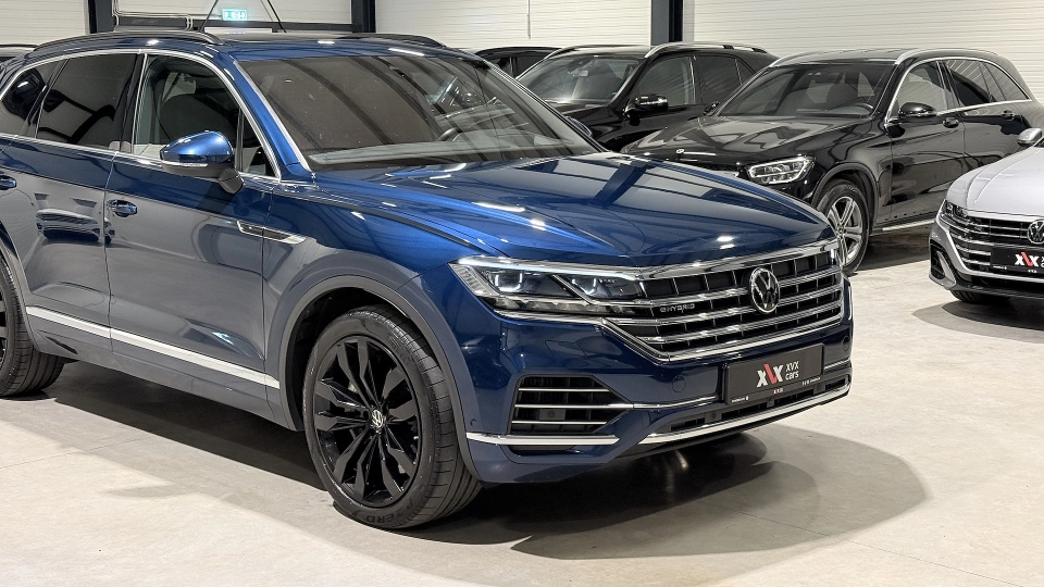 VW Touareg eHybrid Masaj Ventilatie Panoramic IQ Light Keyless Carlig - imaginea 16